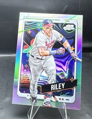 2024 Topps Chrome Cosmic Austin Riley #84 Atlanta Braves - Image 1 of 3