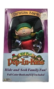 Christina Marie ELF Pop-In-Kins Neu in OVP mit Buch Weihnachten Spaß Sammlerstück NACHLASS - Bild 1 von 9