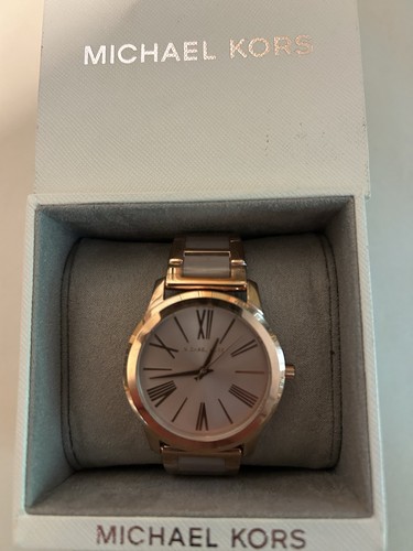 Orologio Uomo Michael Kors MK3595 Tono Oro Rosa Nuovo