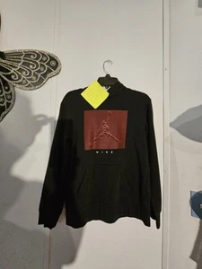 Youth Nike Hoodie Jordan Black And Red Size 13 Yr -15yr - Picture 1 of 7