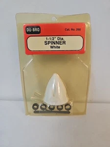 Du-Bro 260 1-1/2" Spinner - White.New Free Shipping.. - Picture 1 of 1