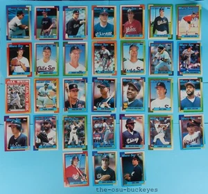 1990 Topps Chicago White Sox Team Set 31 Karten Frank Thomas RC HOF Kombiversand - Bild 1 von 1