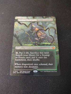 Verdant Catacombs - Tarkir Dragonstorm - Special Guest - Magic MTG - Image 1 of 2