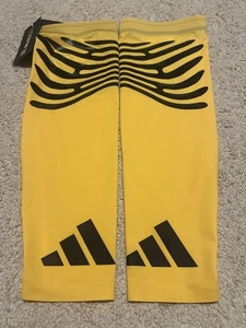 Size S Adidas Adizero Rheon Pro Elite 2024 Semi Spark Black Running Arm Sleeves - Picture 1 of 6