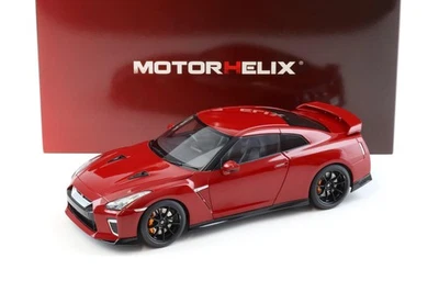 1:18 MOTORHELIX Nissan Gt R R35 Track Edizione By Nismo 2020 Vibrant Red M83511 - Immagine 1 di 4