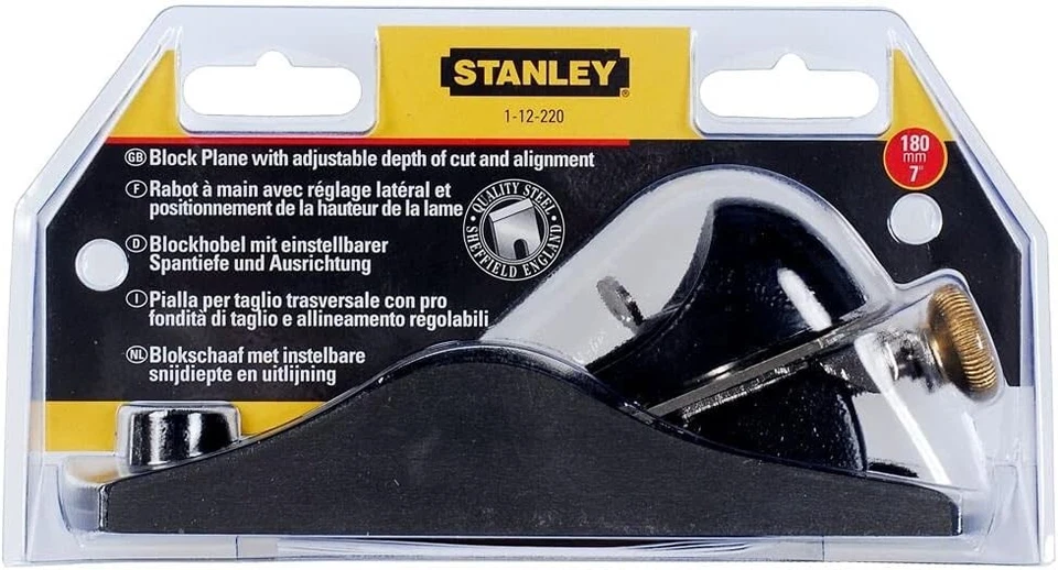 Stanley 1-12-220 Adjustable Block Plane - Image 1 of 4