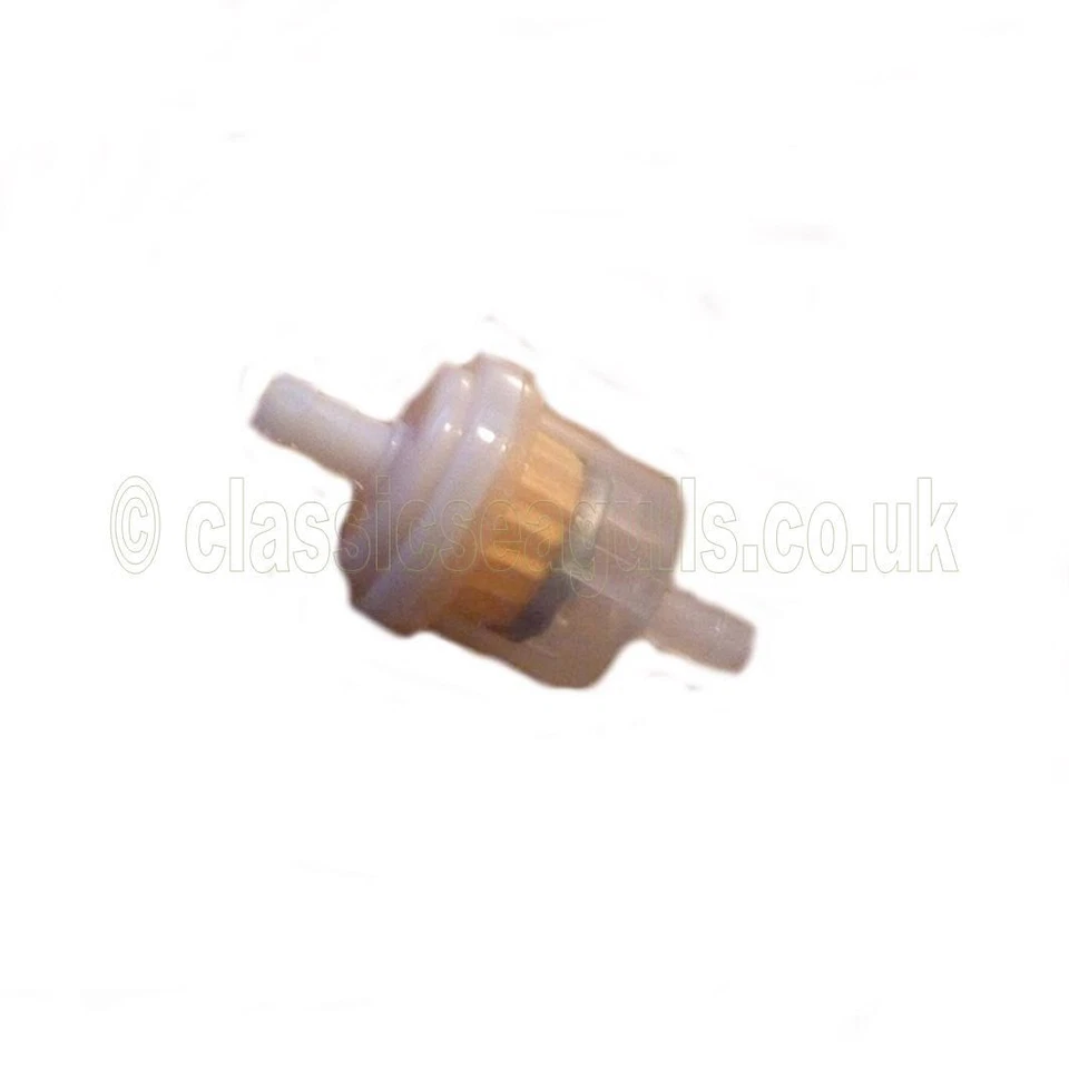 Inline Fuel Filter for 1/4in Fuel pipe - suitable for British Seagull Outboards - Image 1 of 1