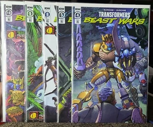 Transformers Beast Wars #4,#5,#8,#9,#10 alle Ausgaben RI 1:10 IDW Comics 2021 🔥🔥 - Bild 1 von 6