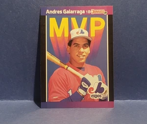 1989 Donruss MVP - Andres Galarraga #BC-16 Insert Baseball Card NM Leaf - Picture 1 of 2