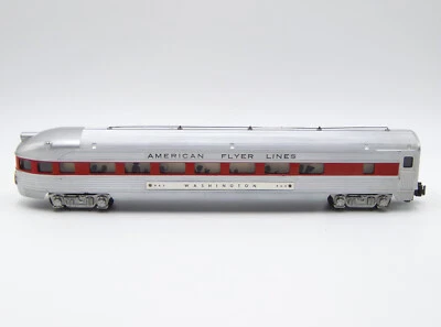 [MF][USED] American Flyer No. 963 AFL Washington Observation Car - Red Stripe - Image 1 of 4
