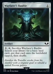 x4 Wayfarer's Bauble (262) C MTG Commander: Universes Beyond: Warhammer 40,000 M - Picture 1 of 1