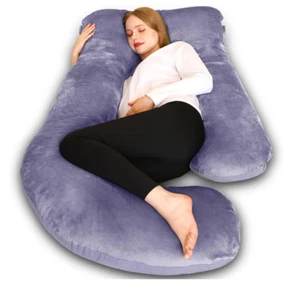 Oversize Pregnancy Pillow Full Body Support for Back/Leg/Belly of Pregnant Women - Picture 1 of 8