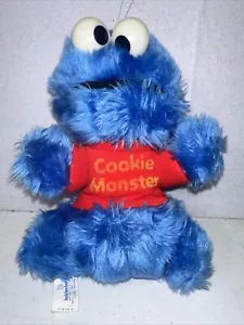 Sesame Street Cookie Monster Plush Rattle Knickerbocker 7.5” Baby Toy 1981 - Picture 1 of 5