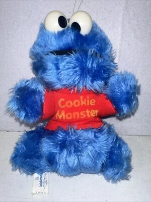 Sesame Street Cookie Monster Plush Rattle Knickerbocker 7.5” Baby Toy 1981 - Image 1 of 4