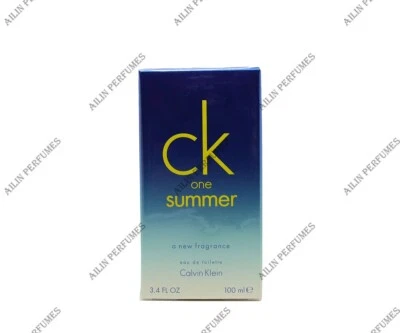 CK ONE VERANO 2015 por Calvin Klein 3,4 oz (100 ml) eau de toilette spray unisex Foto 1 de 3