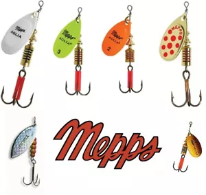 CUCCHIAINO ROTANTE MEPPS AGLIA FLUO, COMET, LONG, BOOSTER VARI MODELLI PER TROTA - Photo 1 sur 19
