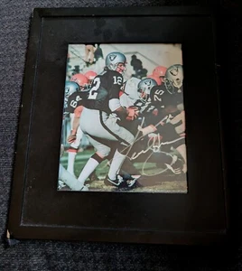 Autographed 8 X 10 Photo ~ Ken Stabler ~ The Snake ~ HOF ~ Oakland Raiders ~ - Picture 1 of 3