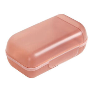 1PC Portable Travel Sealed Soap Dish Box Storage Case Container With Lid BL