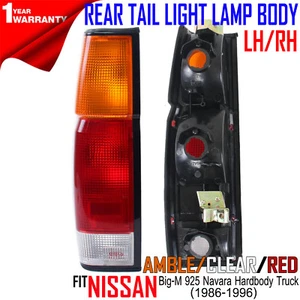 For Nissan Big-M 925 D21 1986 87 88 89 90 91-96 Pair RH LH Tail Lights Back Lamp - Picture 1 of 4