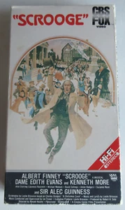 Scrooge 1984 CBS Fox VHS version of 1970 Albert Finney film - Picture 1 of 2