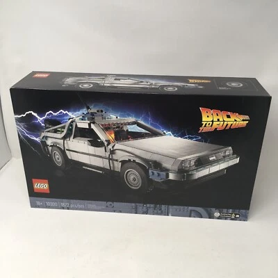 Lego #10300 Back To The Future Time Machine Delorean Dmc-12 Sealed Set 2022 New - Image 1 of 4