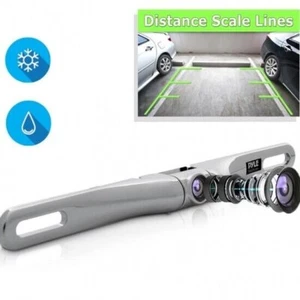 Pyle License Plate Mount Rear View Backup Color Camera Distance Scale PLCM18SC - Picture 1 of 8