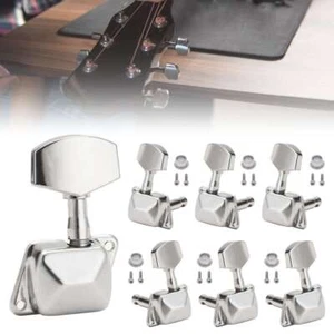 3R3L halbgeschlossen Gitarre Stimmschlüssel Wirbel Maschinenköpfe Tuner für Les Pau Style - Bild 1 von 13