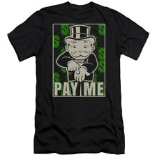 MONOPOLY PAY ME Licensed Adult Men's Graphic Tee Shirt SM-6XL