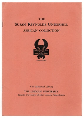 The Susan Reynolds Underhill African Collection, Vail Memorial Library, 1940, PA - Image 1 of 3