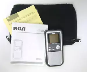 RCA RP5022 Digital Voice Recorder Dictaphone 64MB Silver Tested - Picture 1 of 5