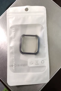 Housse de protection d'écran en TPU souple noir pour Fitbit Versa - Photo 1 sur 2