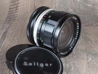Lente de montaje Soligor MC Wide-Auto f2.8 28 mm Canon FD para cámaras SLR/sin espejo Foto 1 de 4
