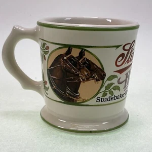 Franklin Mint Antique Miniature Shaving Mug Studebaker Harness 1982 - Picture 1 of 4