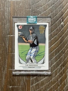 2024 Topps Archives Signature Series Tim Anderson ‘14 Bowman #TP-47 AUT0 /73 - Picture 1 of 2
