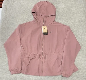 Nike Jacket Womens Medium UV UPF 40 Water Repellent Everything Wovens Oversized - Picture 1 of 19