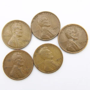 Lincoln Wheat Cent Penny Coin Lot- Actual Coins Shown #WCL43 - Picture 1 of 2