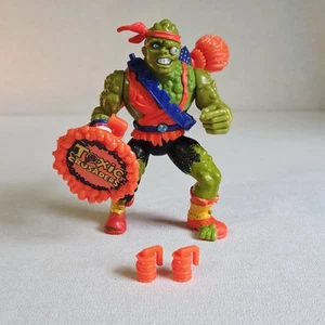 Playmates 1991 Toxic Crusaders Toxie figure with most accessories (READ desc.) - Picture 1 of 24