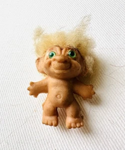 VTG 1960S TROLL DOLL S.H.E. SHE 1964 PENCIL TOPPER Glass Eyes - Picture 1 of 3
