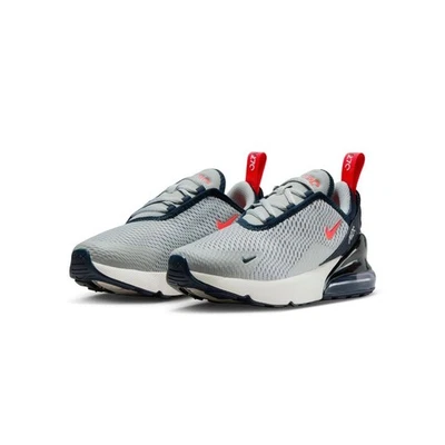 Nike Air Max 270 AO2372-028 Sneakers Kids Light Smoke Gray Sportswear Shoes - Image 1 of 4