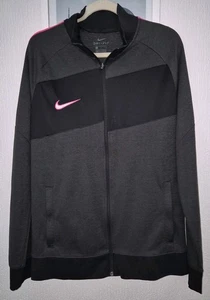 Nike Herren Dri-FIT Academy Strick Trainingsjacke schwarz/pink - Large - Bild 1 von 5