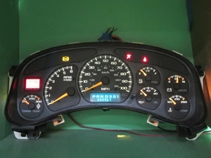 01-02 SIERRA SILVERADO HD CUADRO DE INSTRUMENTOS VELOCÍMETRO TACÓMETRO KILOMETRAJE PROG 1860 - Imagen 1 de 10