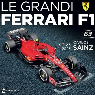 Ferrari SF-23 - 2023. Carlos Sainz - Le grandi Ferrari F1 - 1:24 nr 63 - Immagine 1 di 2
