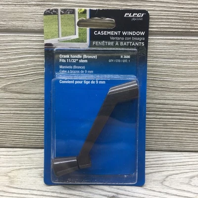 Prime-Line Bronze Spline Casement Window Crank Handle H 3686 PRIME-LINE H 3686 - Image 1 of 3