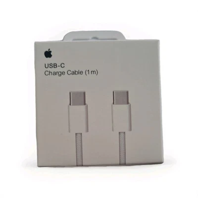 Apple Genuine USB-C Charging Cable (1m) Woven - Apple Original - Image 1 of 3