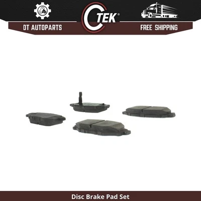 Para Subaru XV Crosstrek 2013-2015 | Pastillas de freno de disco traseras centradas | Semimetálicas Foto 1 de 3