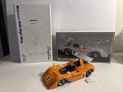 GMP #5 Denny Hulme McLaren M8A Part# 12022 1:18 Diecast Race Car - Image 1 of 4