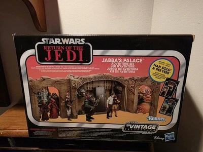 星球大战复古系列贾巴宫冒险套装带 2 人物(全新带盒) — 第 1/4 张图片