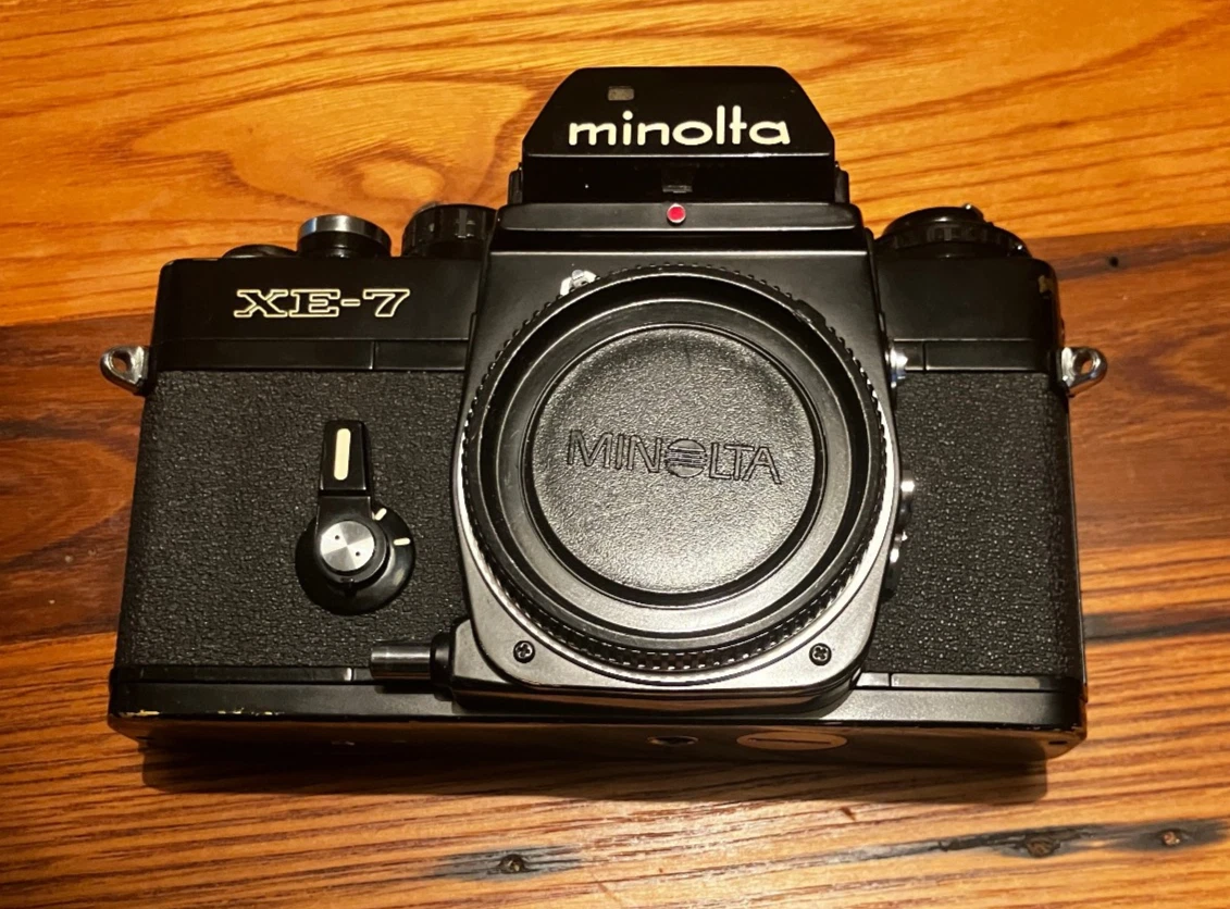 Minolta XE-7 ブラック 国内レア＋XE部品取り Minolta XE-7 ブラック