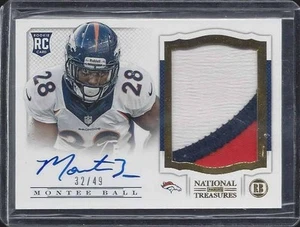 PARCHE JUMBO MONTE BALL 2013 NATIONAL TREASURES DORADO RPA 3 COLORES RADIOCONTROL AUTOMÁTICO #D/49 - Imagen 1 de 1