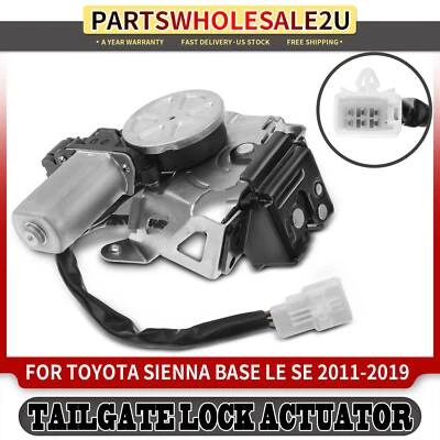 Control de bloqueo de pestillo de puerta trasera para Toyota Sienna 2011 2012 2013-2019 con motor de 6 pines Foto 1 de 4